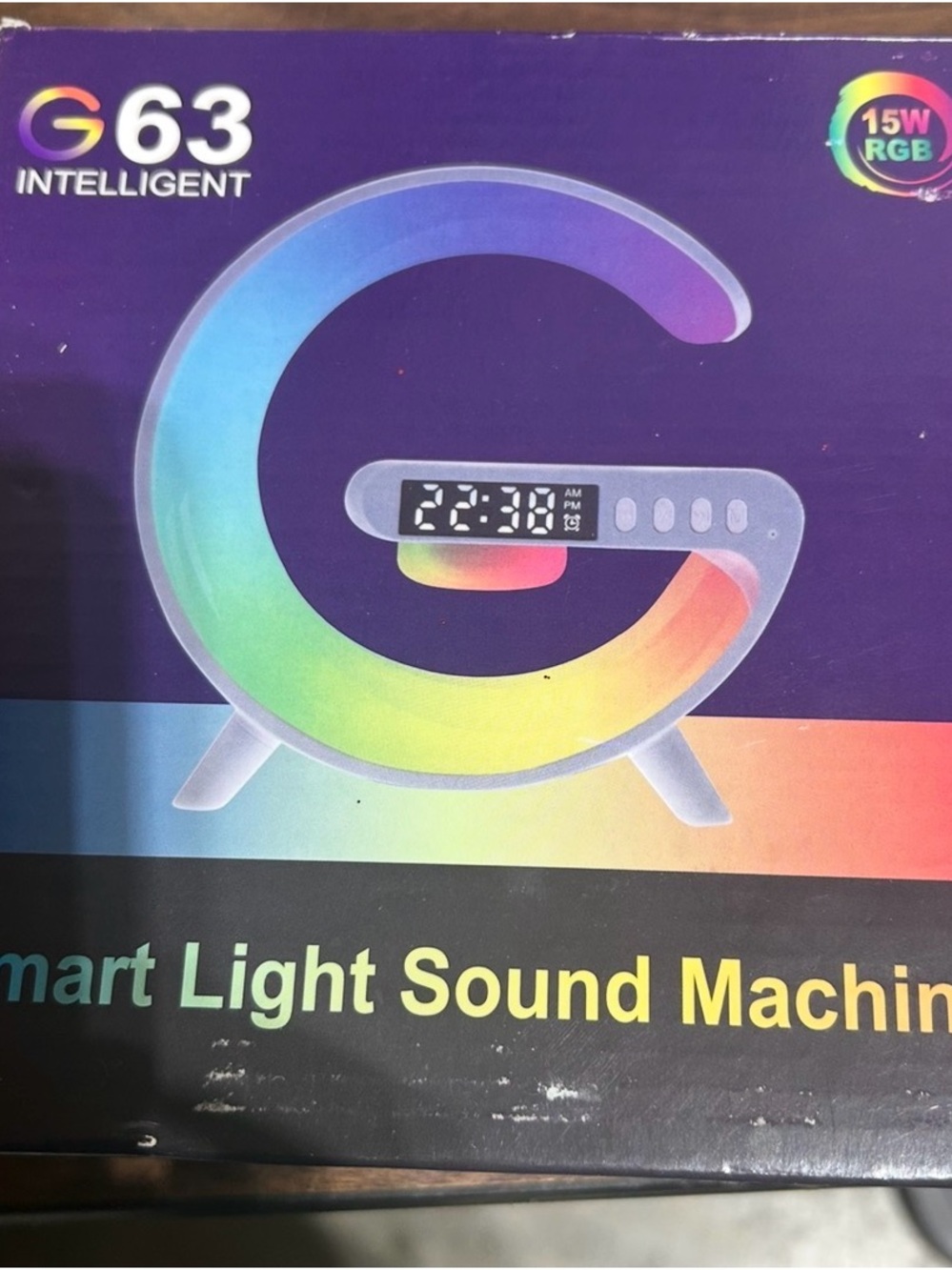 Smart Light Sound Machine - Multicolor